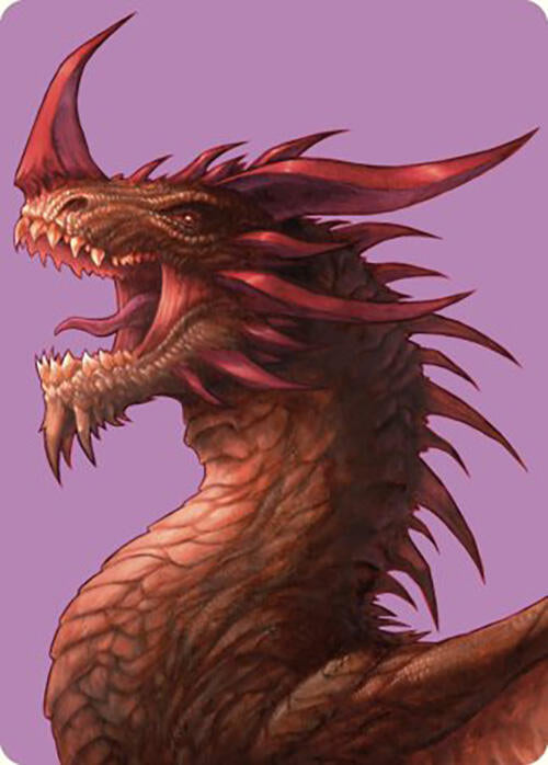 The Ur-Dragon Art Card (61) [Commander Masters Art Series]