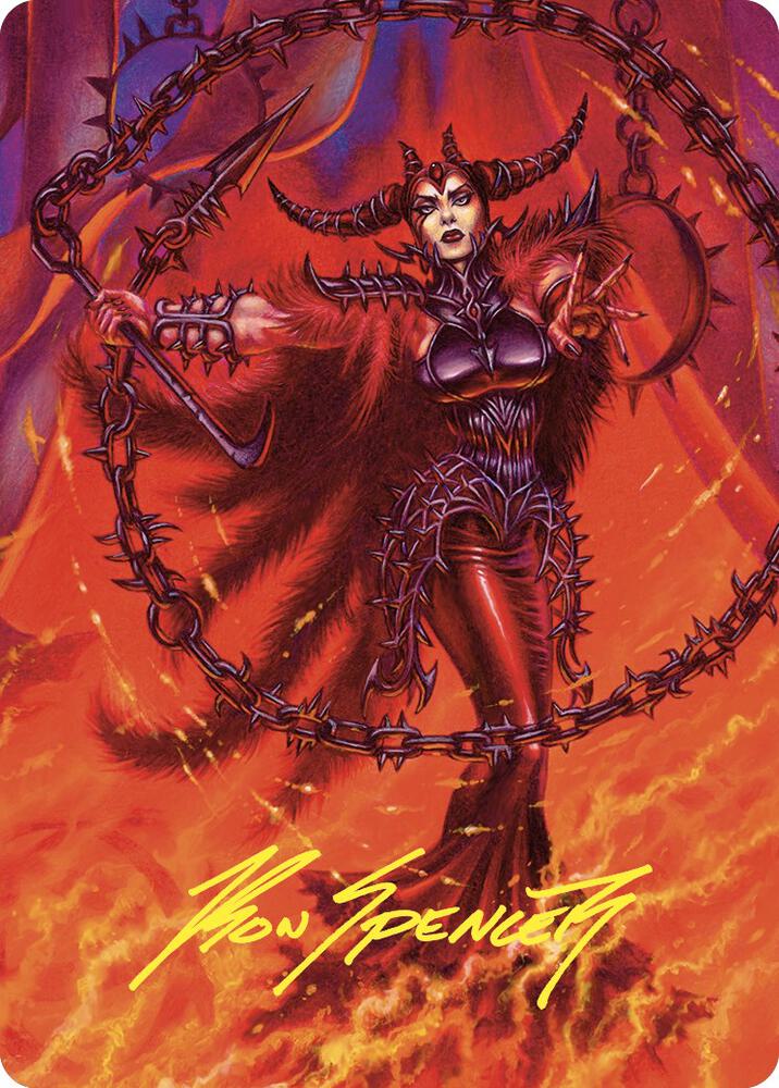 Deadly Rollick Art Card (Gold-Stamped Signature) (63) [Commander Masters Art Series]