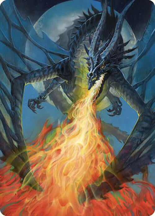 Balefire Dragon Art Card (65) [Commander Masters Art Series]