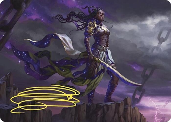 Anikthea, Hand of Erebos Art Card (Gold-Stamped Signature) (72) [Commander Masters Art Series]