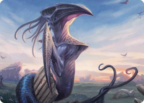 Sentinel Sliver Art Card (76) [Commander Masters Art Series]