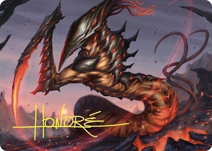 Blade Sliver Art Card (Gold-Stamped Signature) (78) [Commander Masters Art Series]