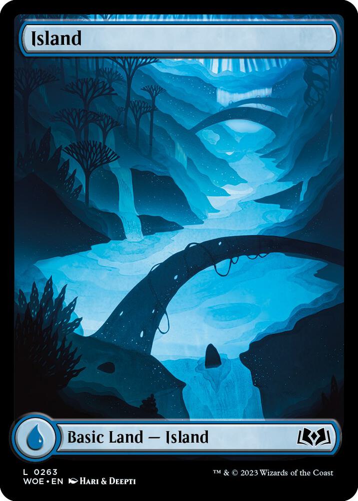 Island (0263) [Wilds of Eldraine] [Full Art]