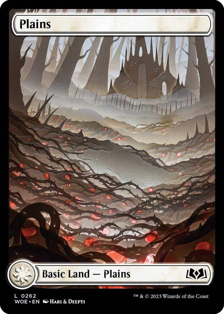 Plains (0262) [Wilds of Eldraine] [Full Art]