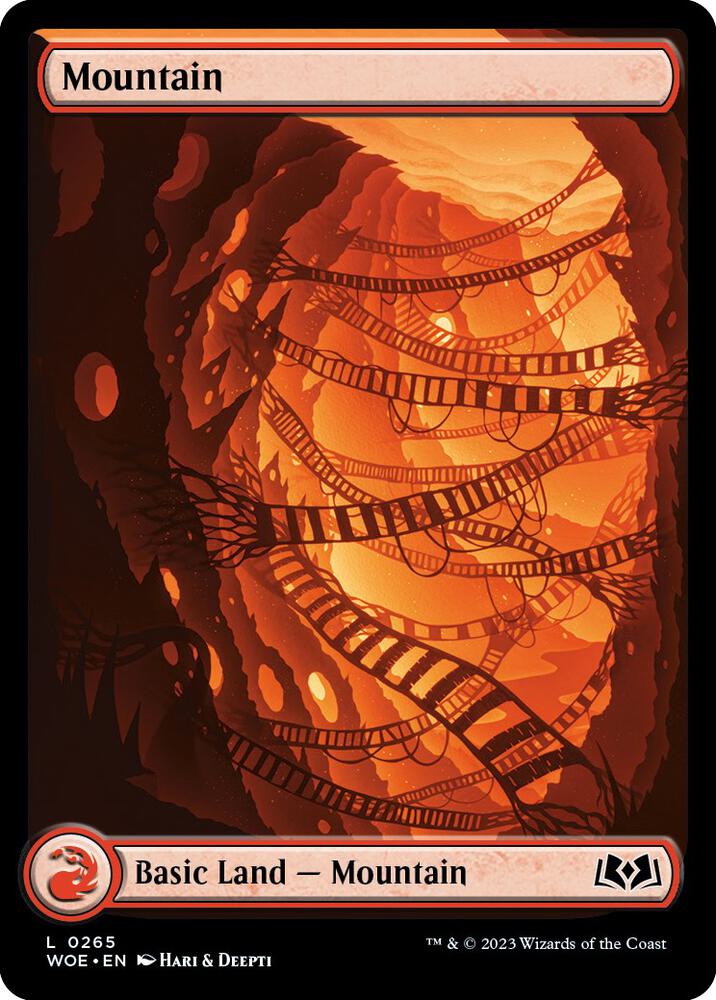 Mountain (0265) [Wilds of Eldraine] [Full Art]