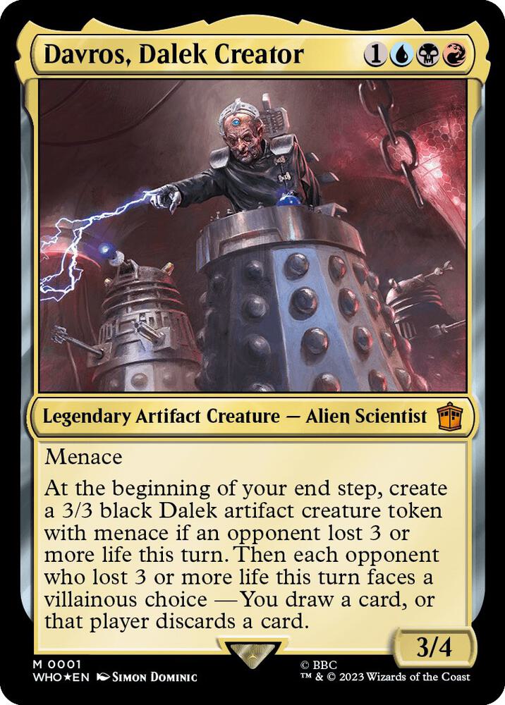 Davros, Dalek Creator (1) [Doctor Who]
