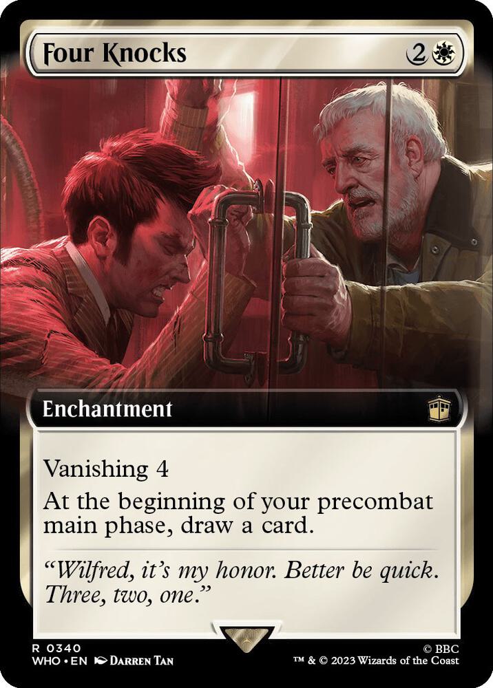 Four Knocks (Extended Art) (340) [Doctor Who] [Extended Art]