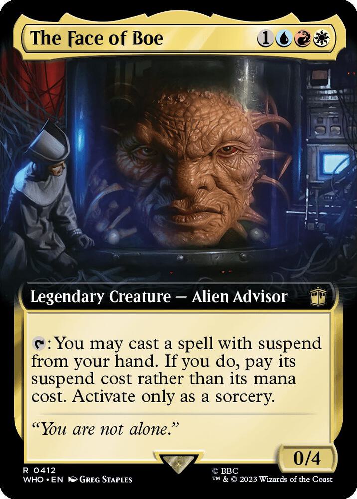 The Face of Boe (Extended Art) (412) [Doctor Who] [Extended Art]