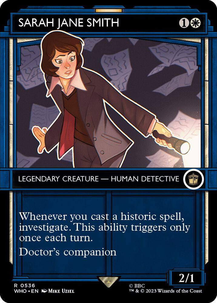 Sarah Jane Smith (Showcase) (536) [Doctor Who] [Showcase, Borderless]