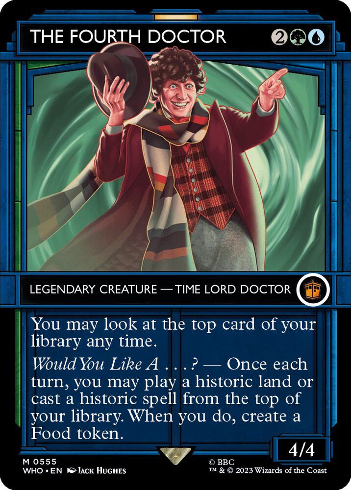 The Fourth Doctor (Showcase) (555) [Doctor Who] [Showcase, Borderless]
