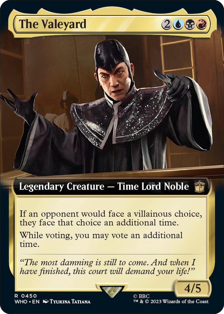 The Valeyard (Extended Art) (450) [Doctor Who] [Extended Art]