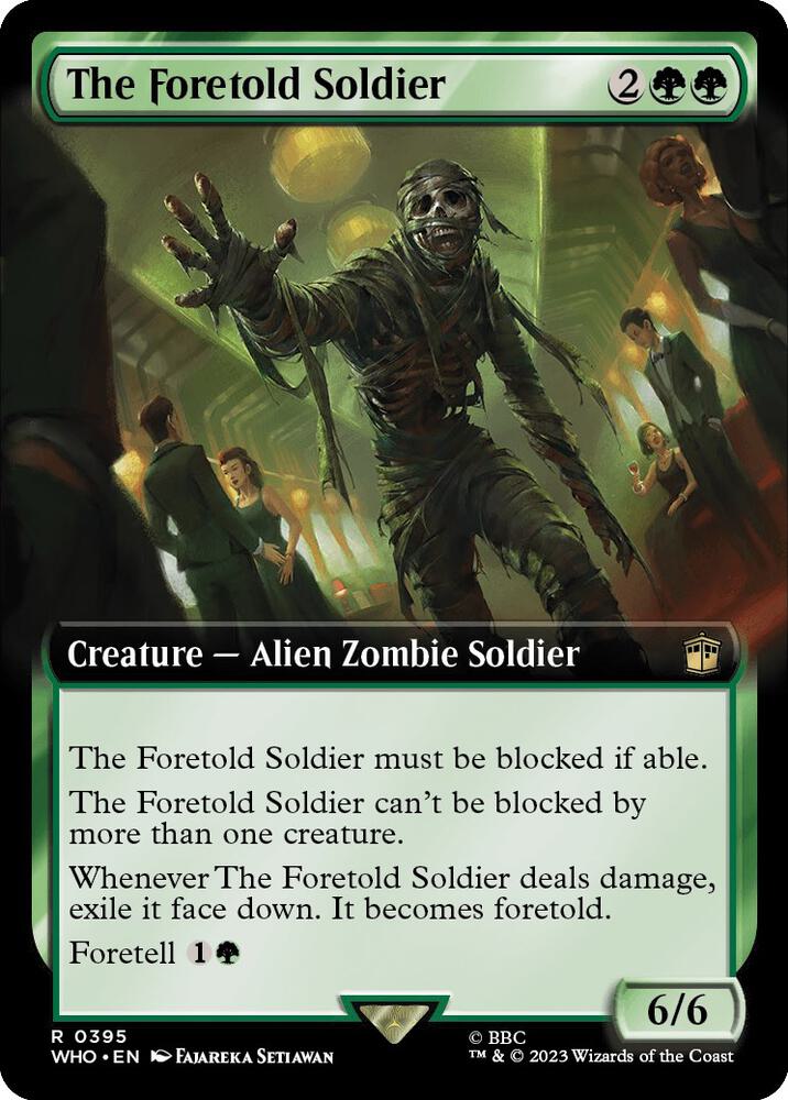 The Foretold Soldier (Extended Art) (395) [Doctor Who] [Extended Art]