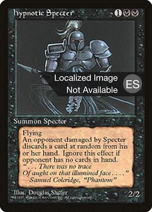 Hypnotic Specter (142) [Fourth Edition Foreign Black Border]