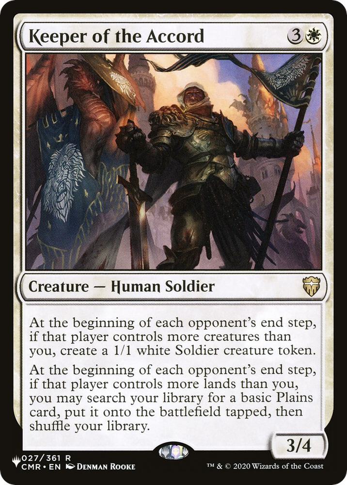 Keeper of the Accord (27) [The List]