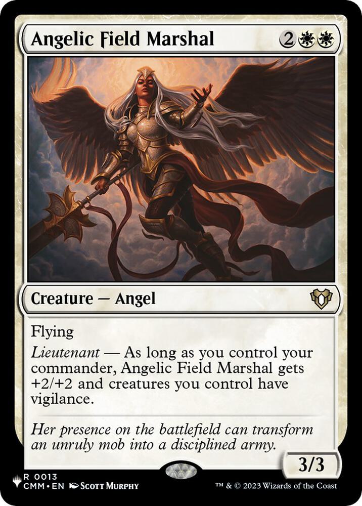 Angelic Field Marshal (13) [The List]