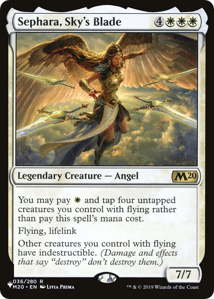 Sephara, Sky's Blade (36) [The List]