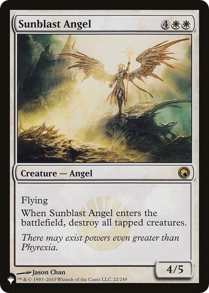 Sunblast Angel (22) [The List]