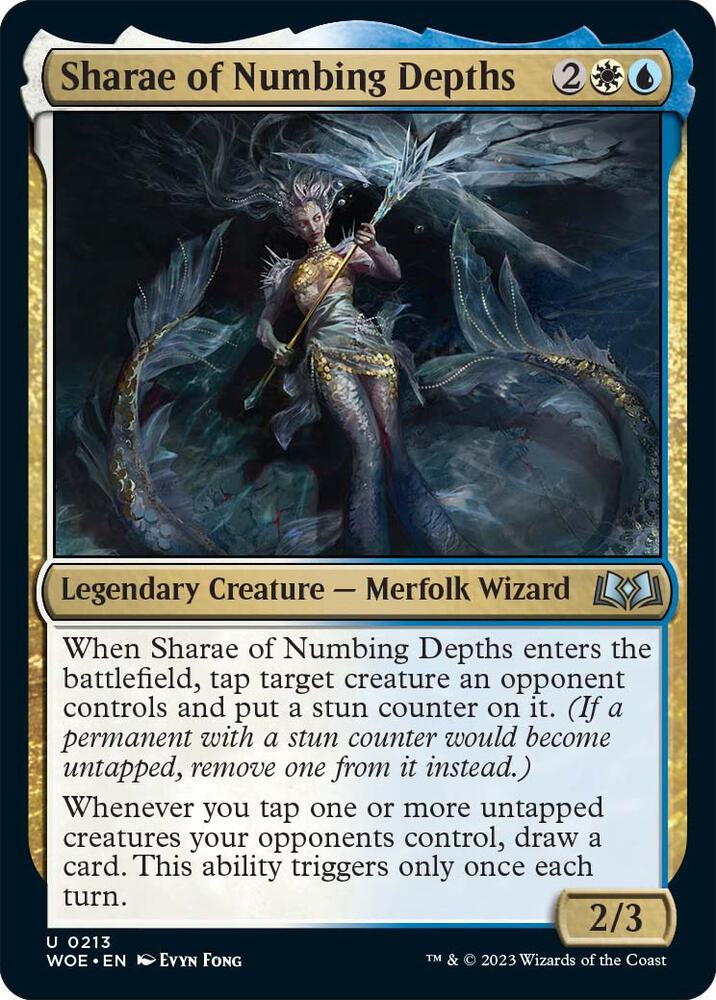 Sharae of Numbing Depths (213) [Wilds of Eldraine]