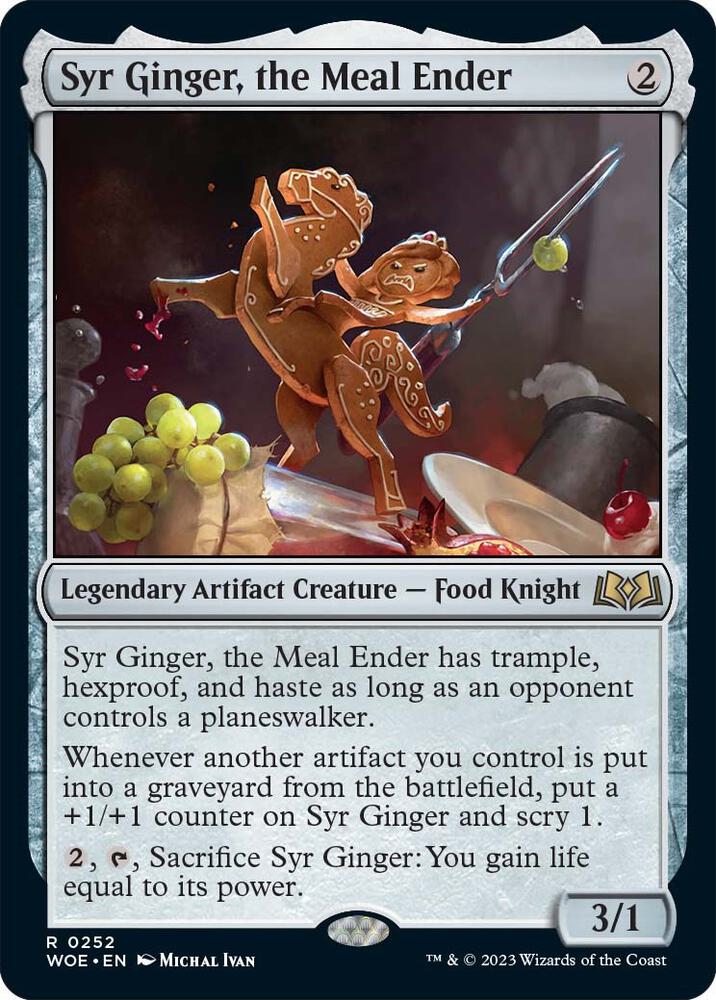 Syr Ginger, the Meal Ender (252) [Wilds of Eldraine]
