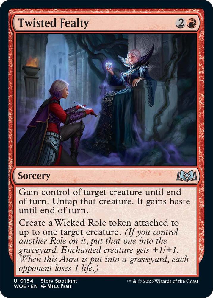 Twisted Fealty (154) [Wilds of Eldraine]