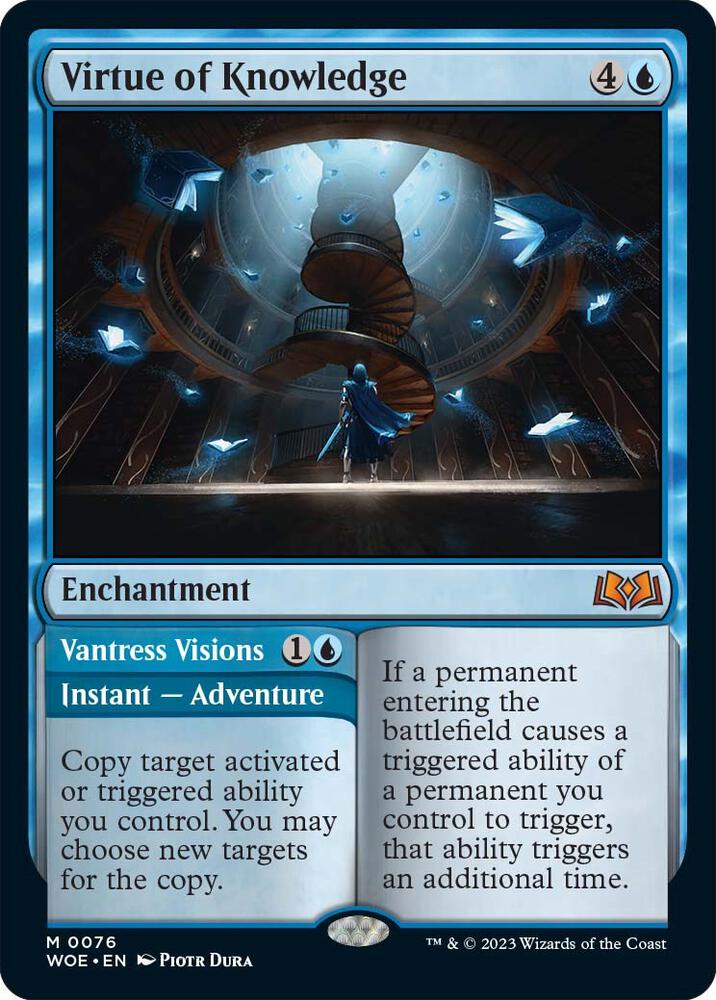 Virtue of Knowledge (76) [Wilds of Eldraine]