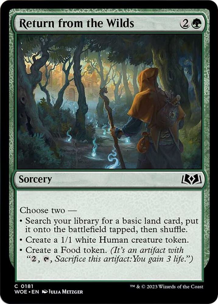 Return from the Wilds (181) [Wilds of Eldraine]