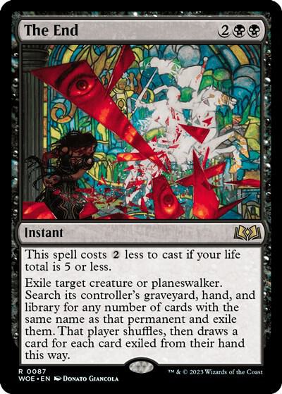 The End (87) [Wilds of Eldraine]