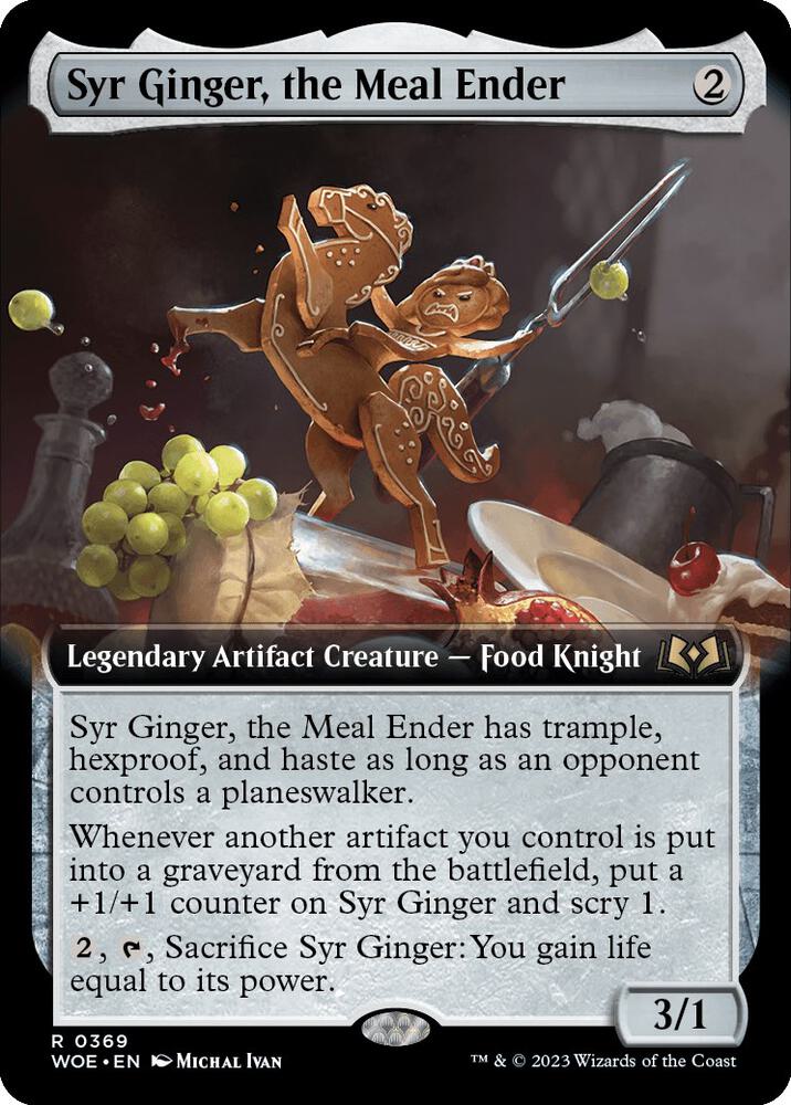 Syr Ginger, the Meal Ender (Extended Art) (369) [Wilds of Eldraine] [Extended Art]