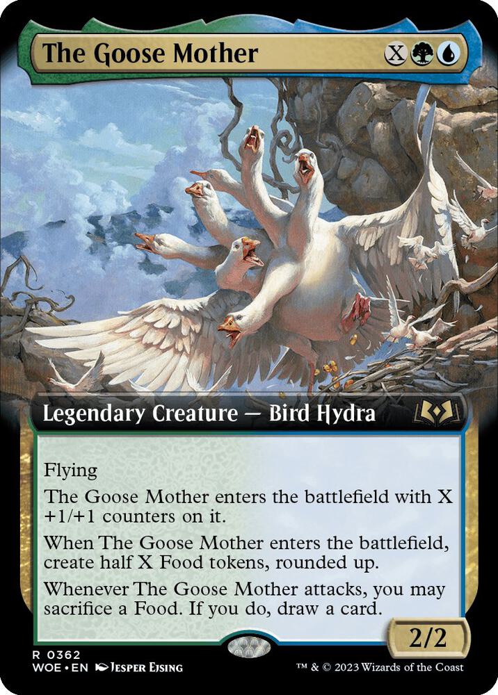 The Goose Mother (Extended Art) (362) [Wilds of Eldraine] [Extended Art]