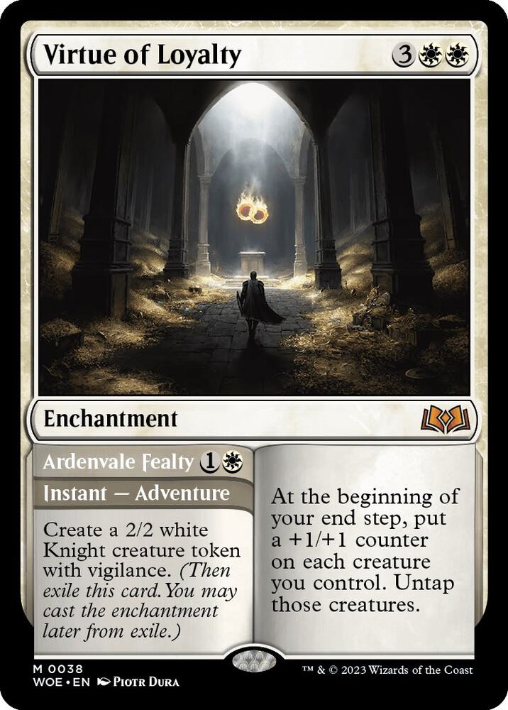 Virtue of Loyalty (38) [Wilds of Eldraine]