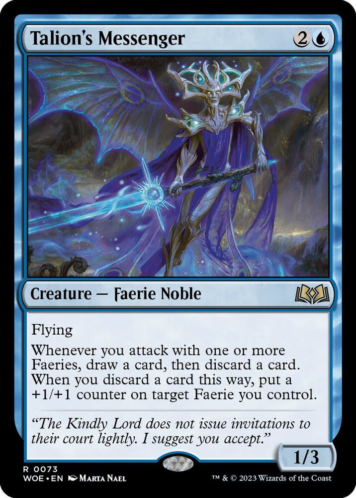 Talion's Messenger (73) [Wilds of Eldraine]