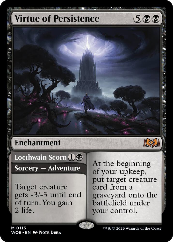Virtue of Persistence (115) [Wilds of Eldraine]