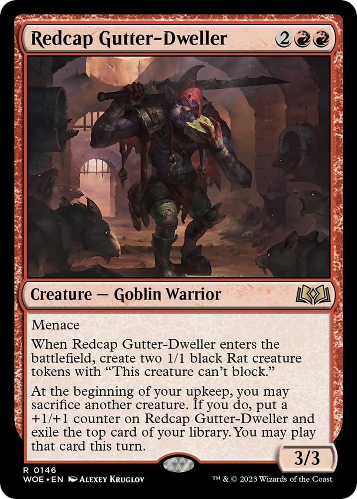 Redcap Gutter-Dweller (146) [Wilds of Eldraine]