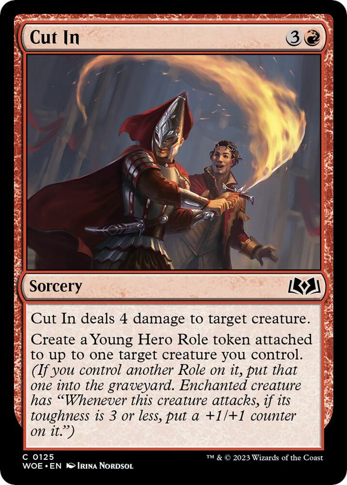 Cut In (125) [Wilds of Eldraine]
