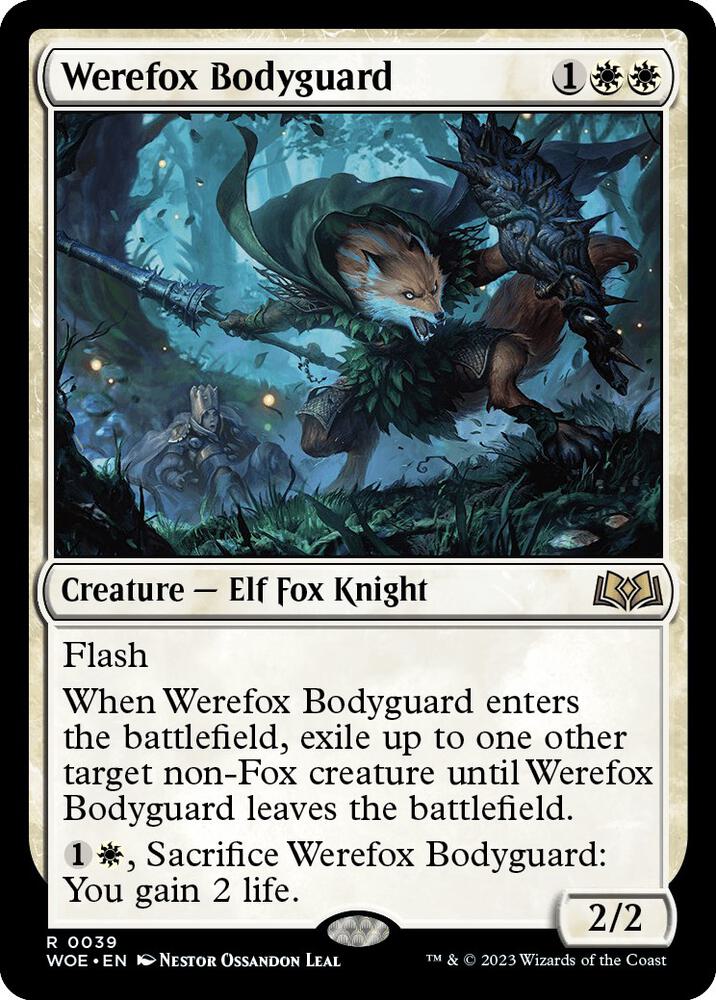 Werefox Bodyguard (39) [Wilds of Eldraine]