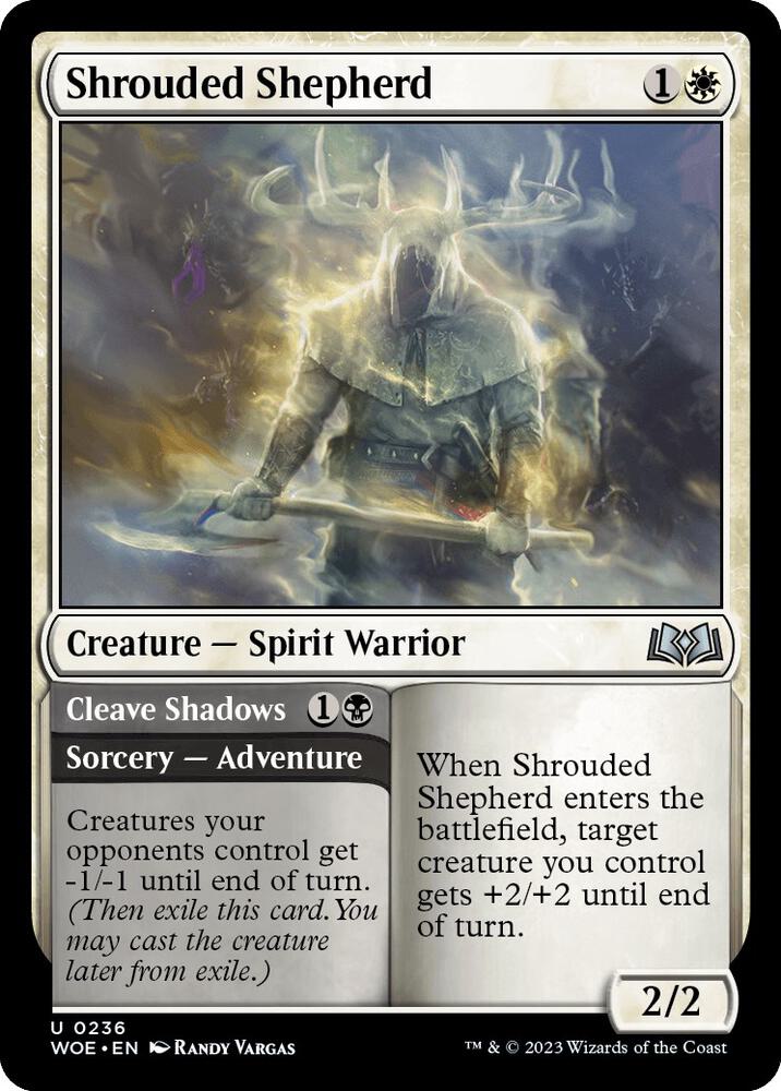 Shrouded Shepherd (236) [Wilds of Eldraine]