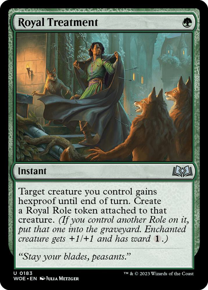 Royal Treatment (183) [Wilds of Eldraine]
