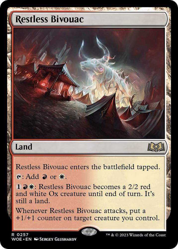 Restless Bivouac (257) [Wilds of Eldraine]
