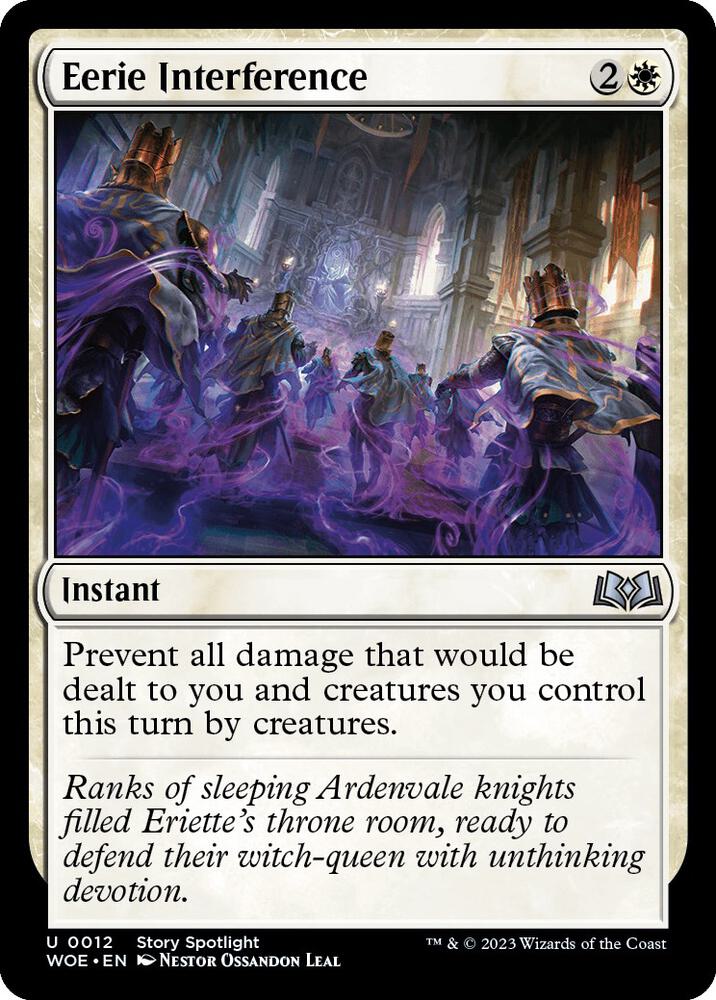 Eerie Interference (12) [Wilds of Eldraine]