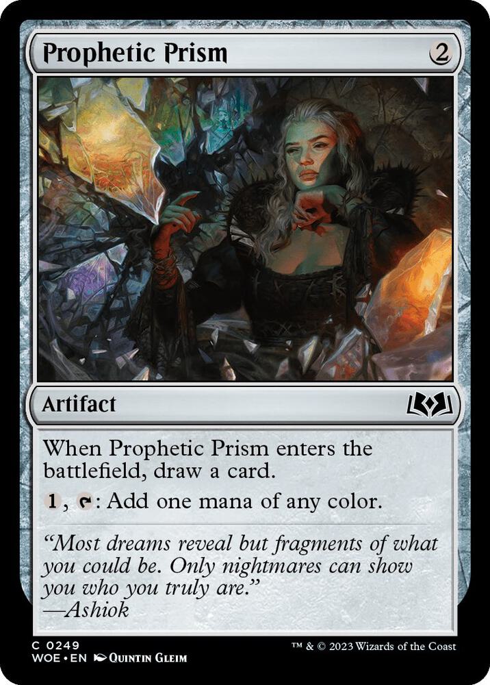 Prophetic Prism (249) [Wilds of Eldraine]