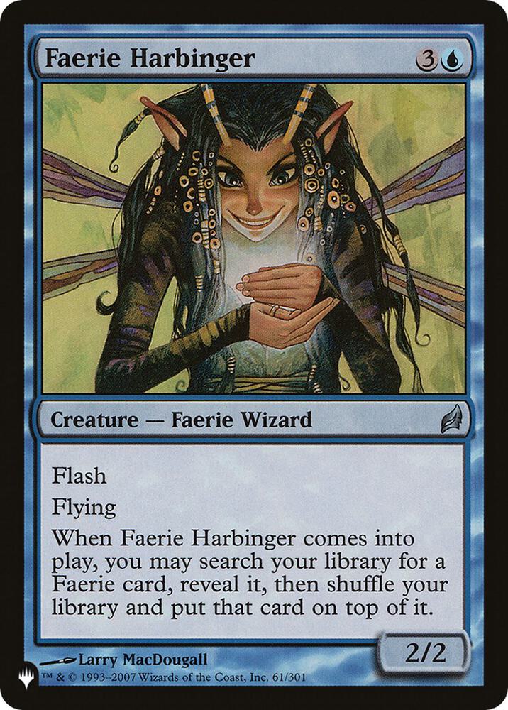 Faerie Harbinger (61/301) [The List]