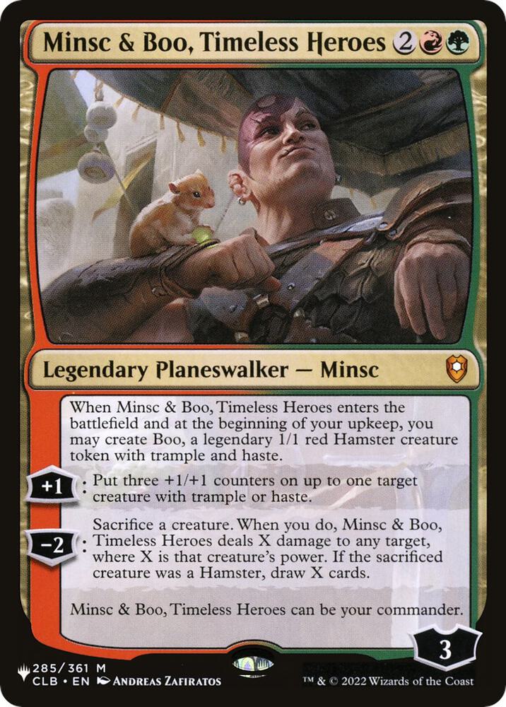 Minsc & Boo, Timeless Heroes (285/361) [The List]