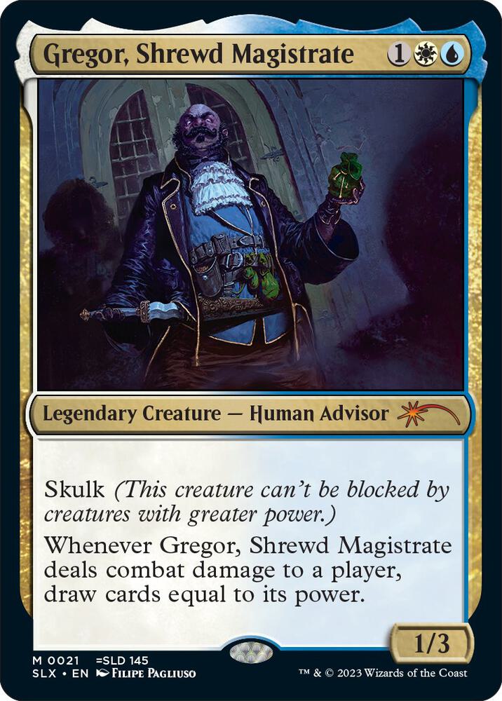 Gregor, Shrewd Magistrate (21) [SLX Cards]