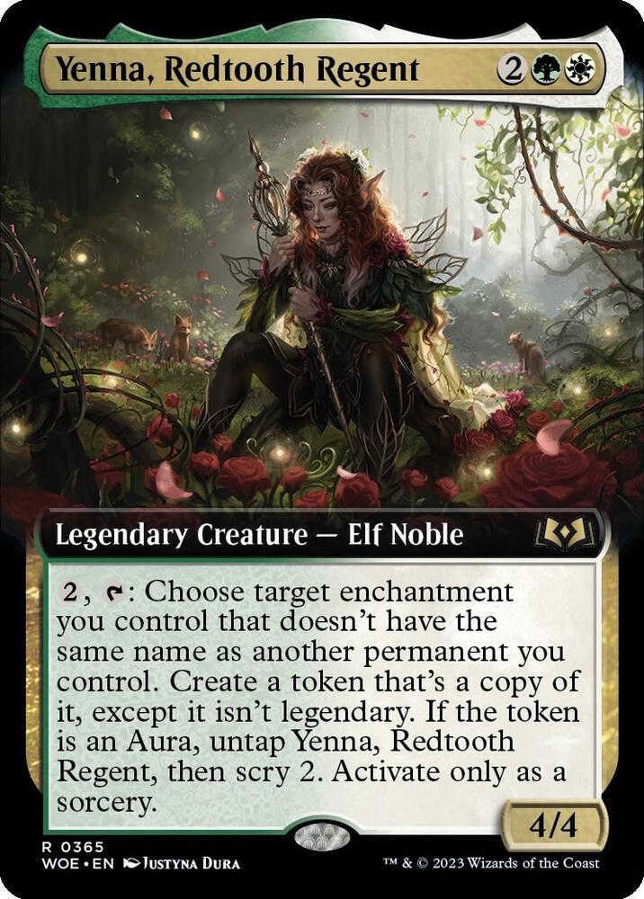 Yenna, Redtooth Regent (Extended Art) (365) [Wilds of Eldraine] [Extended Art]