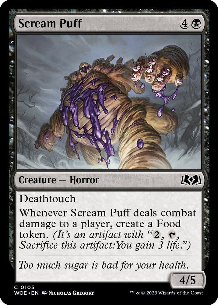 Scream Puff (105) [Wilds of Eldraine]