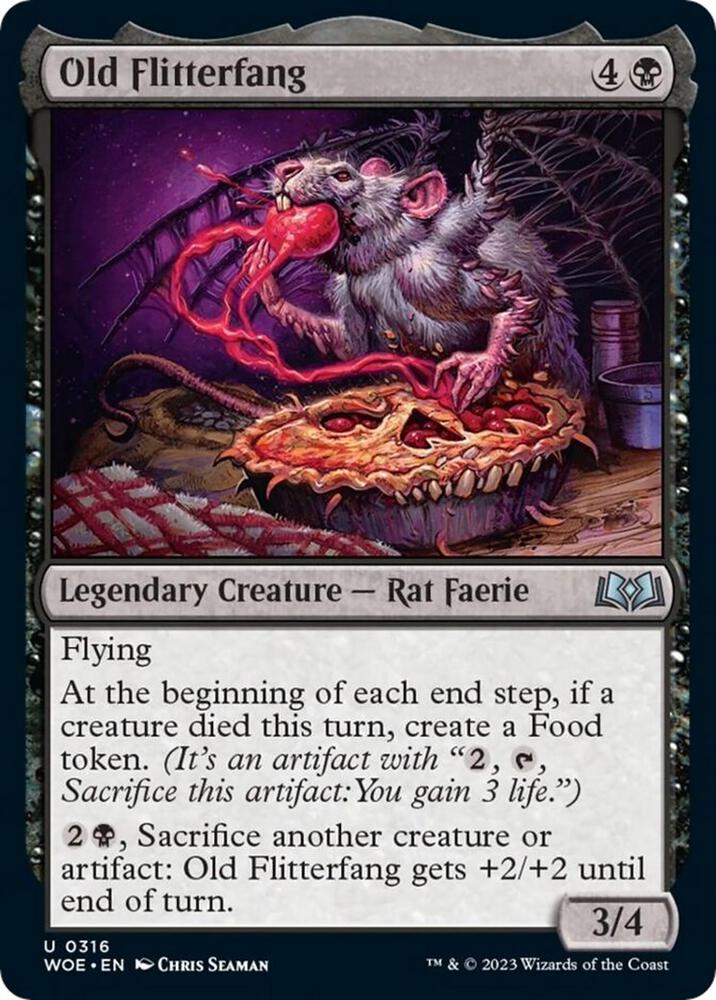 Old Flitterfang (316) [Wilds of Eldraine]