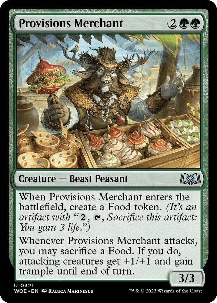 Provisions Merchant (321) [Wilds of Eldraine]
