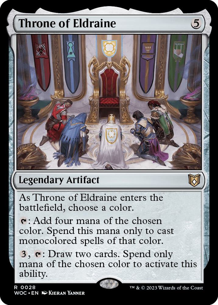 Throne of Eldraine (28) [Wilds of Eldraine Commander]