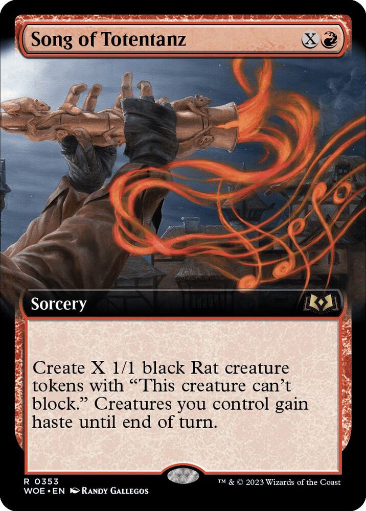 Song of Totentanz (Extended Art) (353) [Wilds of Eldraine] [Extended Art]