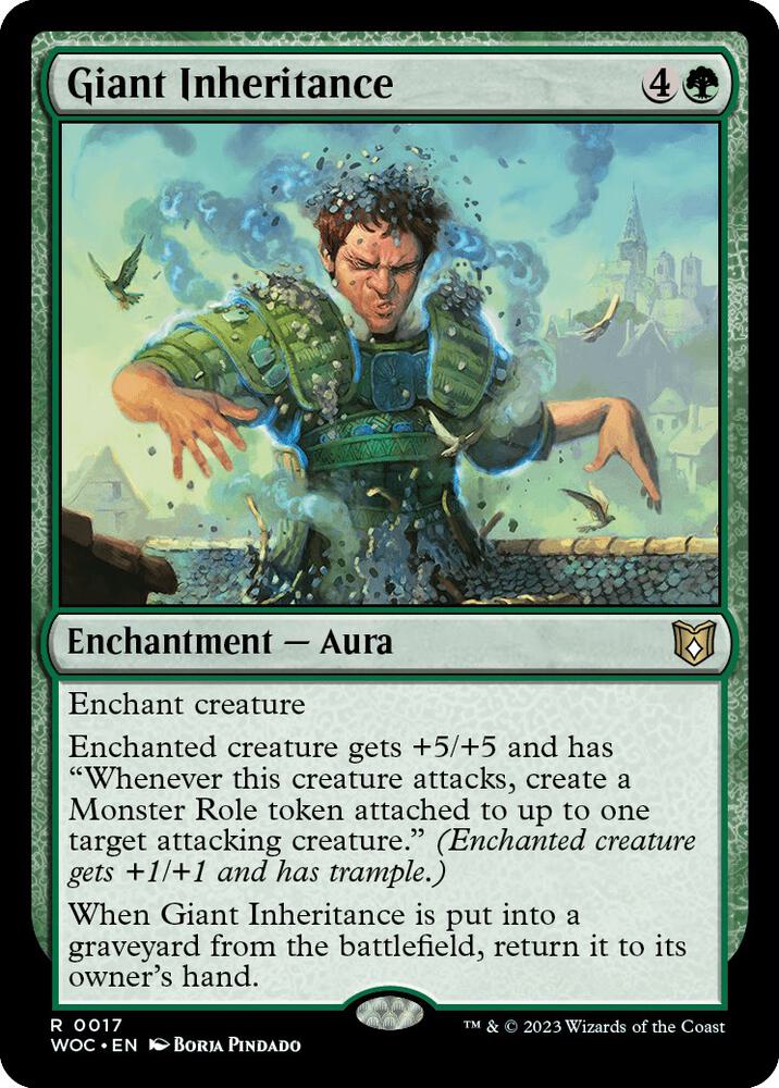 Giant Inheritance (17) [Wilds of Eldraine Commander]